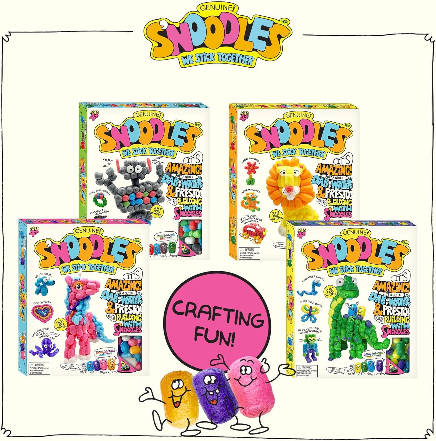 imageSchylling SNoodles Creative Building Craft Kit Just Add Water Ages 4 and Up One KitDino