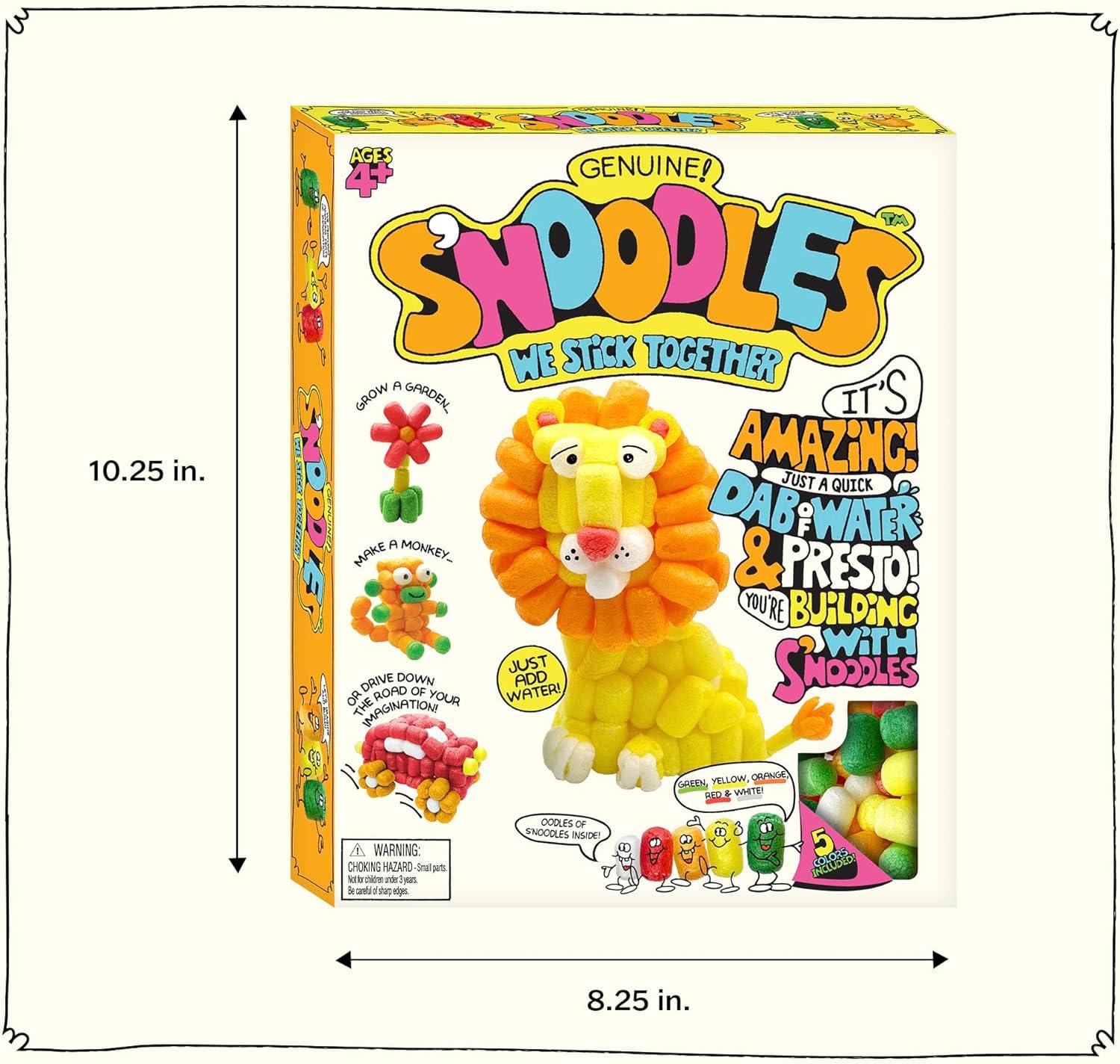 imageSchylling SNoodles Creative Building Craft Kit Just Add Water Ages 4 and Up One KitLion