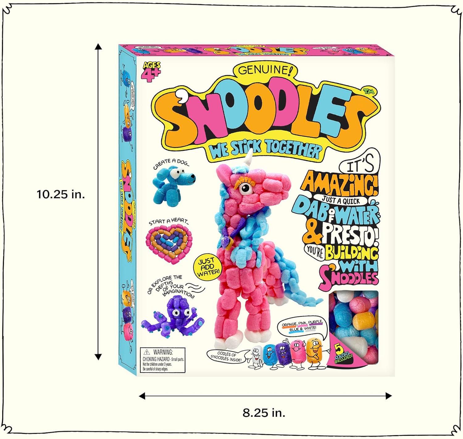 imageSchylling SNoodles Creative Building Craft Kit Just Add Water Ages 4 and Up One KitUnicorn