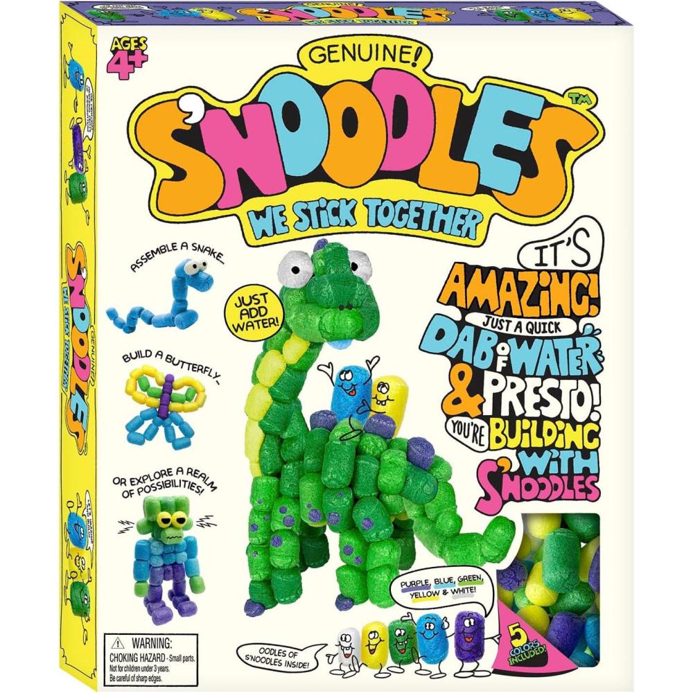 imageSchylling SNoodles Creative Building Craft Kit Just Add Water Ages 4 and Up One KitDino
