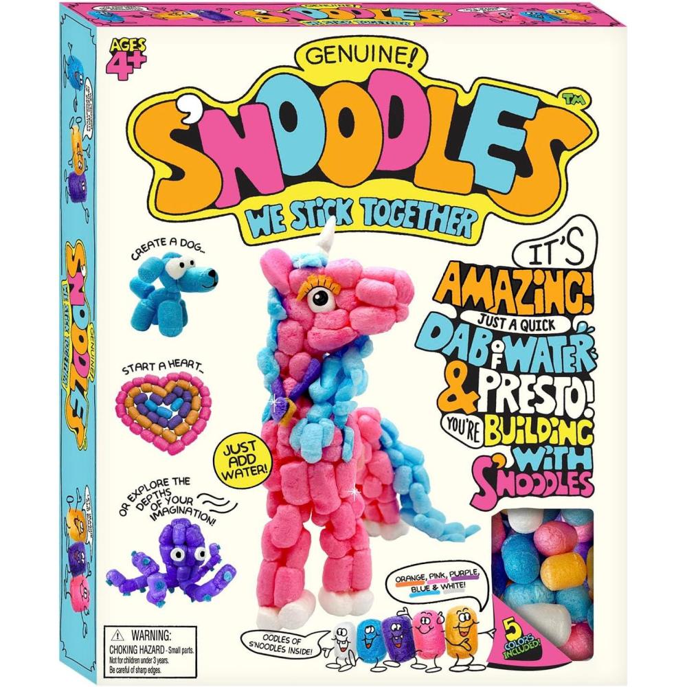 imageSchylling SNoodles Creative Building Craft Kit Just Add Water Ages 4 and Up One KitUnicorn