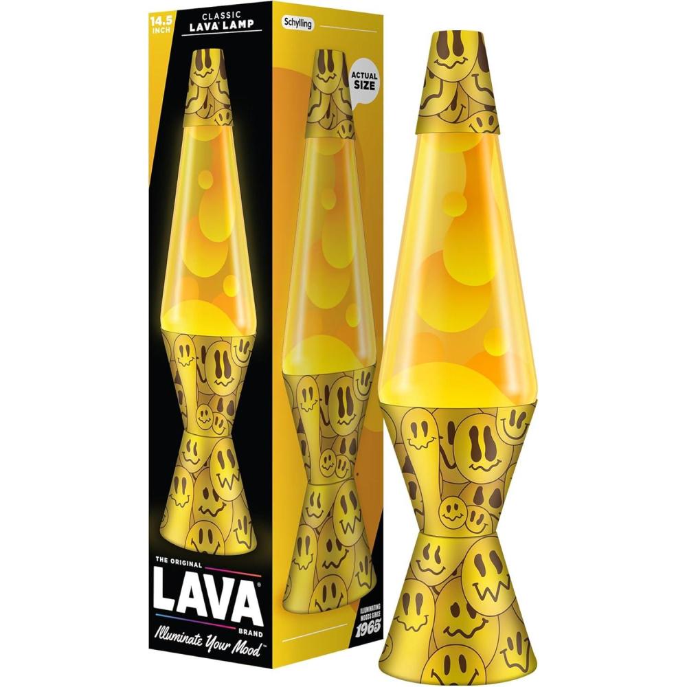 imageThe Original Lava Lamp  145quot Techno Chrome  Classic Liquid Motion Lamp  Pink Lava and Blue Liquid  Item 2097 Amazon ExclusiveOrange