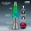 Lava® Lamp – 14.5″ Cosmic Wave – The Original Motion Light – Purple Wax and Blue Liquid – Item #2633 (Amazon Exclusive)(Green)