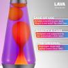 Lava® Lamp – 14.5″ Cosmic Wave – The Original Motion Light – Purple Wax and Blue Liquid – Item #2633 (Amazon Exclusive)(Purple)