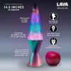 Lava® Lamp – 14.5″ Polar Glimmer – The Original Motion Light – Silver Glitter, Multicolor Base and Globe – Item #2048 (Amazon Exclusive)