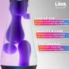 Lava The Original Lamp – 14.5″ Black Iris – Classic Liquid Motion Lamp – Purple Wax and Clear Liquid – Item #2425 (Amazon Exclusive)