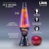 Lava The Original Lamp – 14.5″ Luminous Jelly Fish – Classic Liquid Motion Lamp – Yellow Wax and Purple Liquid – Item #2424 (Amazon Exclusive)