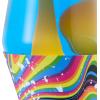 Lava The Original Lamp – 14.5″ Splattered Distortion – Classic Liquid Motion Lamp – Orange Wax and Blue Liquid – Item #2427 (Amazon Exclusive)
