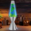 Lava The Original Lamp – 16.3″ Emerald Tide – Classic Liquid Motion Lamp – Yellow Wax and Blue Liquid – Item #5139 (Amazon Exclusive)