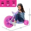 Schylling Big Wheel Dreamer – BWDRM – Low-Riding Tricycle with Adjustable Seat for Growing Child up to 70 lbs. – Original Classic Bike – Ages 3 and Up