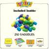 Schylling S’Noodles – Creative Building Craft Kit – Just Add Water – Ages 4 and Up – One Kit(Dino)