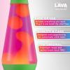 The Original Lava® Lamp – 14.5″ Techno Chrome – Classic Liquid Motion Lamp – Pink Lava and Blue Liquid – Item #2097 (Amazon Exclusive)(Green)