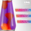 The Original Lava® Lamp – Large 52oz 16.3″ – Vivid Twilight – Classic Liquid Motion Lamp – Orange Lava and Purple Liquid – Item #5119 (Amazon Exclusive)