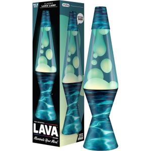 The Original Lava® Lamp – 14.5″ Night Swim – Classic Liquid Motion Lamp – White Wax and Blue Liquid – Item #2095 (Amazon Exclusive)