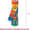Schylling Classic Tin Kaleidoscope – Fun, Colorful Pattern-Changing Toy – Durable Tin with Multicolored Beads – Ages 3 and Up – One Piece