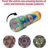 Schylling Classic Tin Kaleidoscope – Fun, Colorful Pattern-Changing Toy – Durable Tin with Multicolored Beads – Ages 3 and Up – One Piece