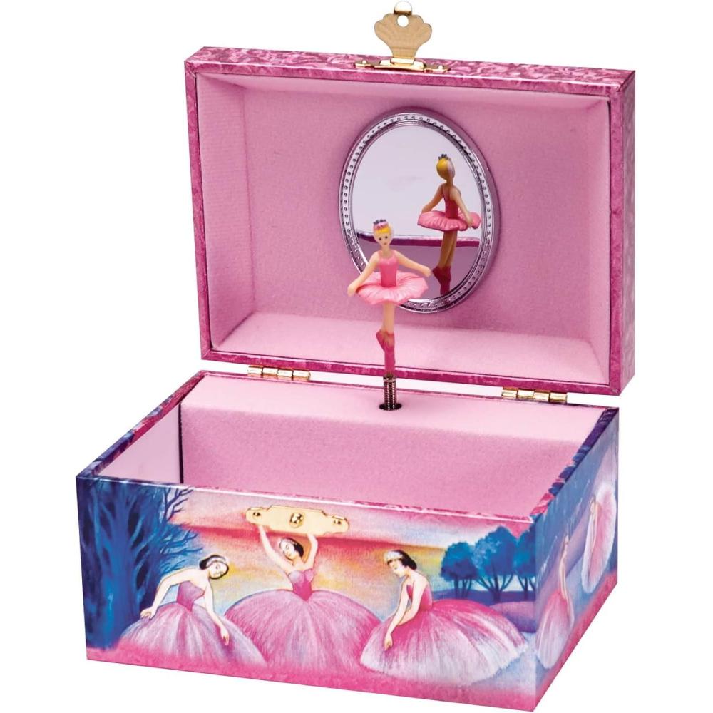 imageSchylling Iridescent Ballerina Jewelry Box Pink