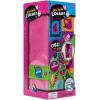 Schylling Girls Talk Pink Mini Locker – 11.25″ Decorative Metal Storage Locker with 17 Mix-and-Match Magnets, Lock, and Keys – Ages 4-12