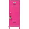 Schylling Girls Talk Pink Mini Locker – 11.25″ Decorative Metal Storage Locker with 17 Mix-and-Match Magnets, Lock, and Keys – Ages 4-12