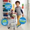 Schylling Little Shopper Shopping Cart – Child Sized Grocery Toy for Supermarket Pretend Play – Real Steel Sturdy Frame and Easy Pivoting Wheels – Ages 3 and Up