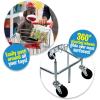Schylling Little Shopper Shopping Cart – Child Sized Grocery Toy for Supermarket Pretend Play – Real Steel Sturdy Frame and Easy Pivoting Wheels – Ages 3 and Up