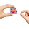 Schylling Mini Tape Measure – 1.5″ Real Working 3 Foot Long Retractable Pocket-Sized Tape Measure – Includes Carabiner Clip and Chain – Ages 3 and Up