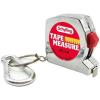 Schylling Mini Tape Measure – 1.5″ Real Working 3 Foot Long Retractable Pocket-Sized Tape Measure – Includes Carabiner Clip and Chain – Ages 3 and Up