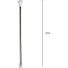 Schylling Twirling Baton – Metal Kids Baton – Rubberized Ends in Assorted Pink, White, and Purple Colors – Ages 3 and Up – One Baton