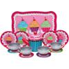 Schylling Cupcakes Tin Tea Set Multi-colored, Small