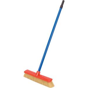 Schylling Children’s Broom Set – Kids Pretend Play Cleaning Kit – Includes Broom, Dustpan, and Brush – Ages 3 and Up(Junior Helper Push Broom)