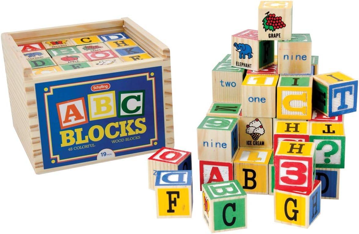 imageSchylling ABC Wooden Alphabet Blocks Toy