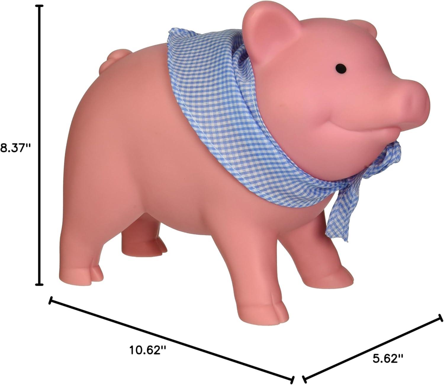 imageSchylling Rubber Piggy Bank Pink 1 EA