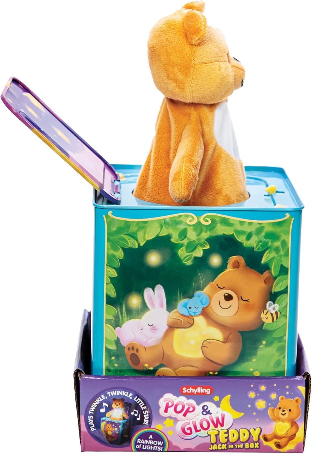 imageSchyllingTeddy Bear Pop N Glow Jack in The Box18moTPGJB Small