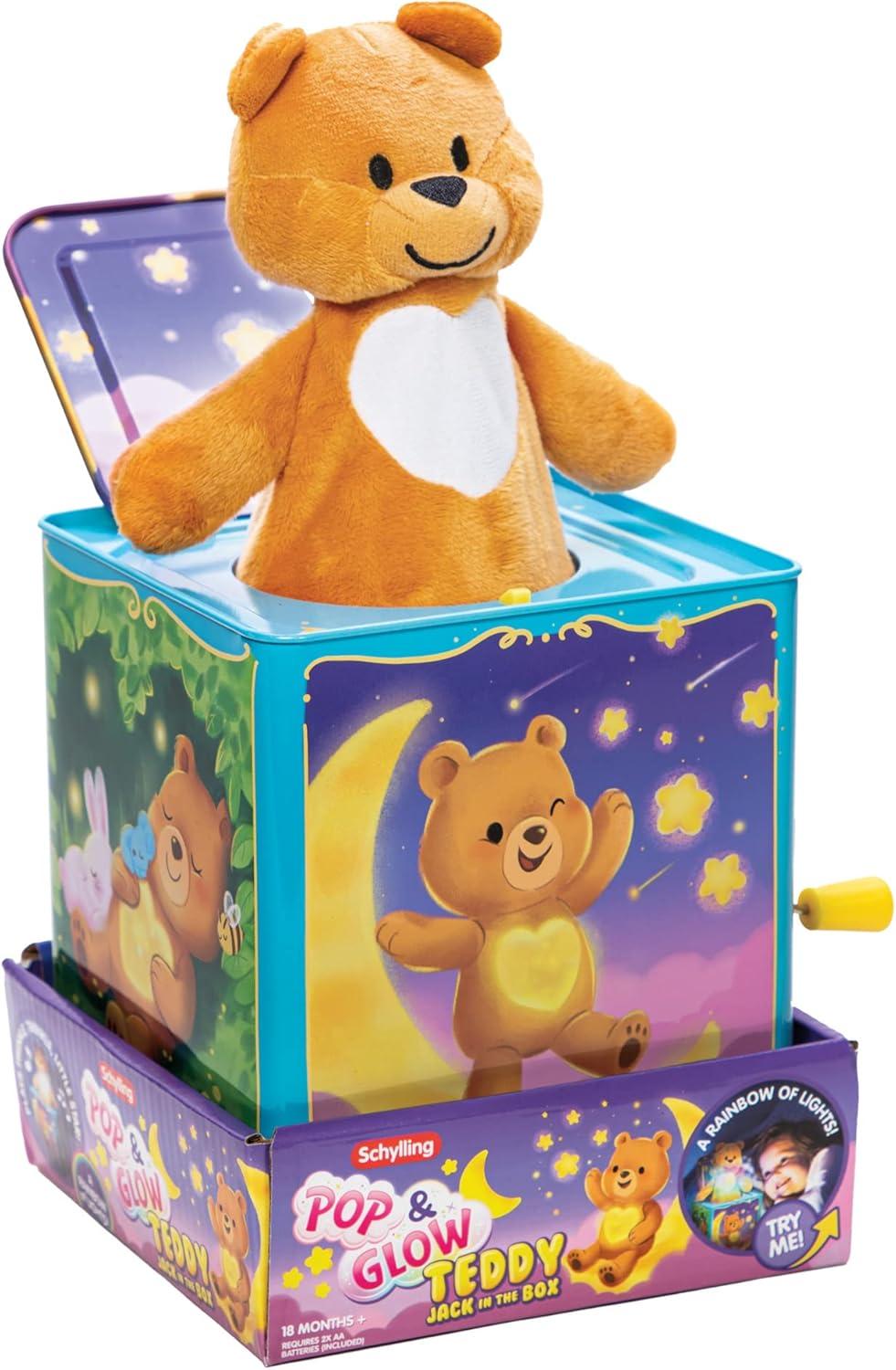 imageSchyllingTeddy Bear Pop N Glow Jack in The Box18moTPGJB Small