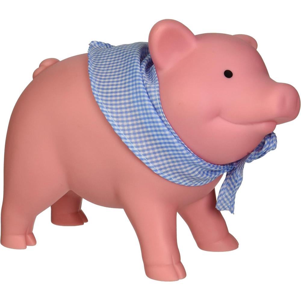 imageSchylling Rubber Piggy Bank Pink 1 EA