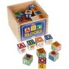 Schylling ABC Wooden Alphabet Blocks Toy
