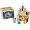 Schylling ABC Wooden Alphabet Blocks Toy