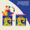Schylling Jester Jack in the Box – Classic Children’s Musical Toy – Colorful and Durable Tin Box with Silly Jester Plush – Age 18 months and Up