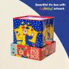 Schylling Jester Jack in the Box – Classic Children’s Musical Toy – Colorful and Durable Tin Box with Silly Jester Plush – Age 18 months and Up