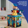 Schylling Silly Circus Jack in the Box – Classic Children’s Musical Toy – Colorful Embossed Tin Box and Friendly Plush – Age 18 months and Up