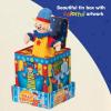 Schylling Silly Circus Jack in the Box – Classic Children’s Musical Toy – Colorful Embossed Tin Box and Friendly Plush – Age 18 months and Up
