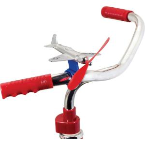 Schylling Bike Airplane – Bicycle Accessory for Handlebars with Oversized Spinning Propeller – Includes Airplane and Mounting Equipment – Ages 6 and Up – One Airplane