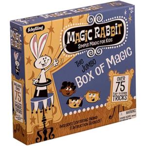 Schylling Magic Rabbit Jumbo Box of Magic Tricks Set