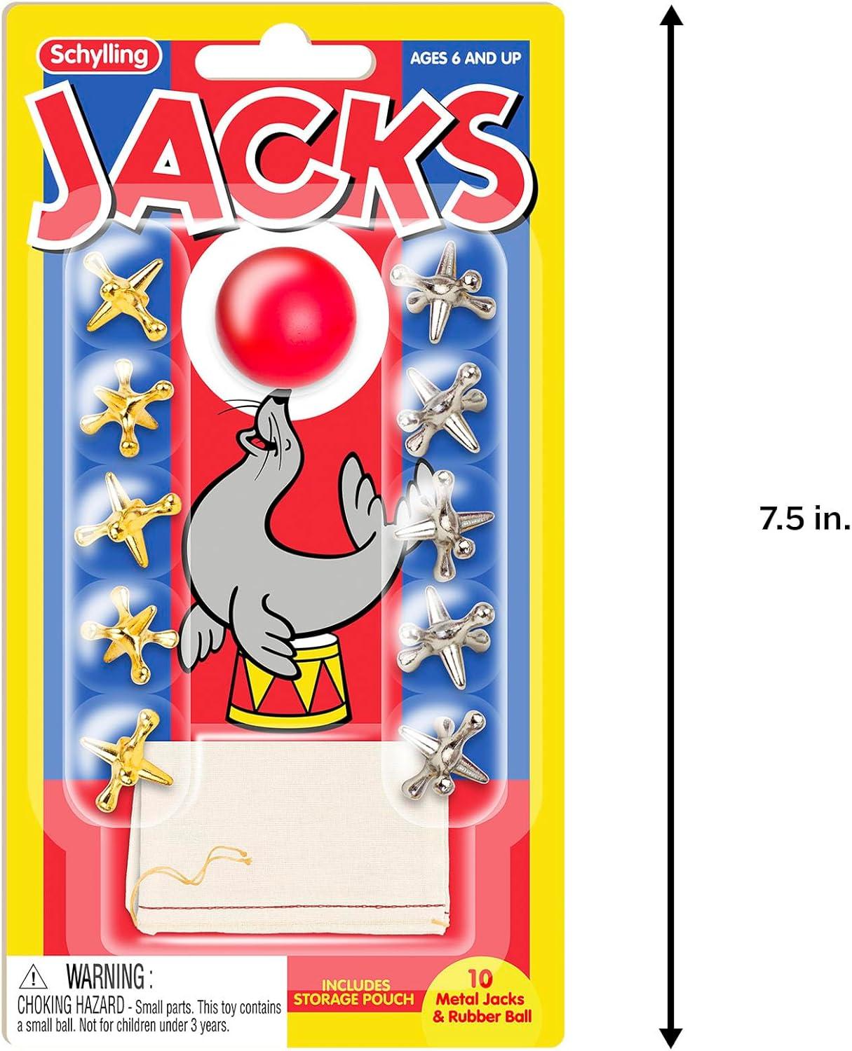 imageMetal Jacks and Rubber Ball Set