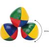 Schylling Classic Juggling Balls – Colorful Vinyl Toss-and-Catch Balls with Bead Filling – Includes 3 Balls and Instructions – Ages 5 and Up – Three Piece Set