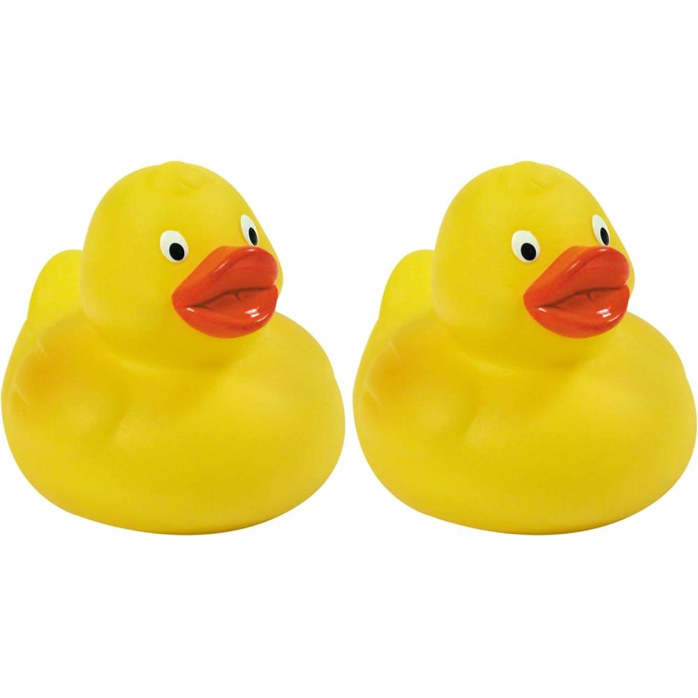 imageClassic Yellow Rubber Ducky by Schylling1 Count Pack of 2