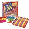 Schylling Metal Pot Holder Loom Kit – Classic Durable Weaving Frame to Make Pot Holders – Includes Loom, Hook, Instructions, and 80 Colorful Cotton Loops – Ages 5 and Up