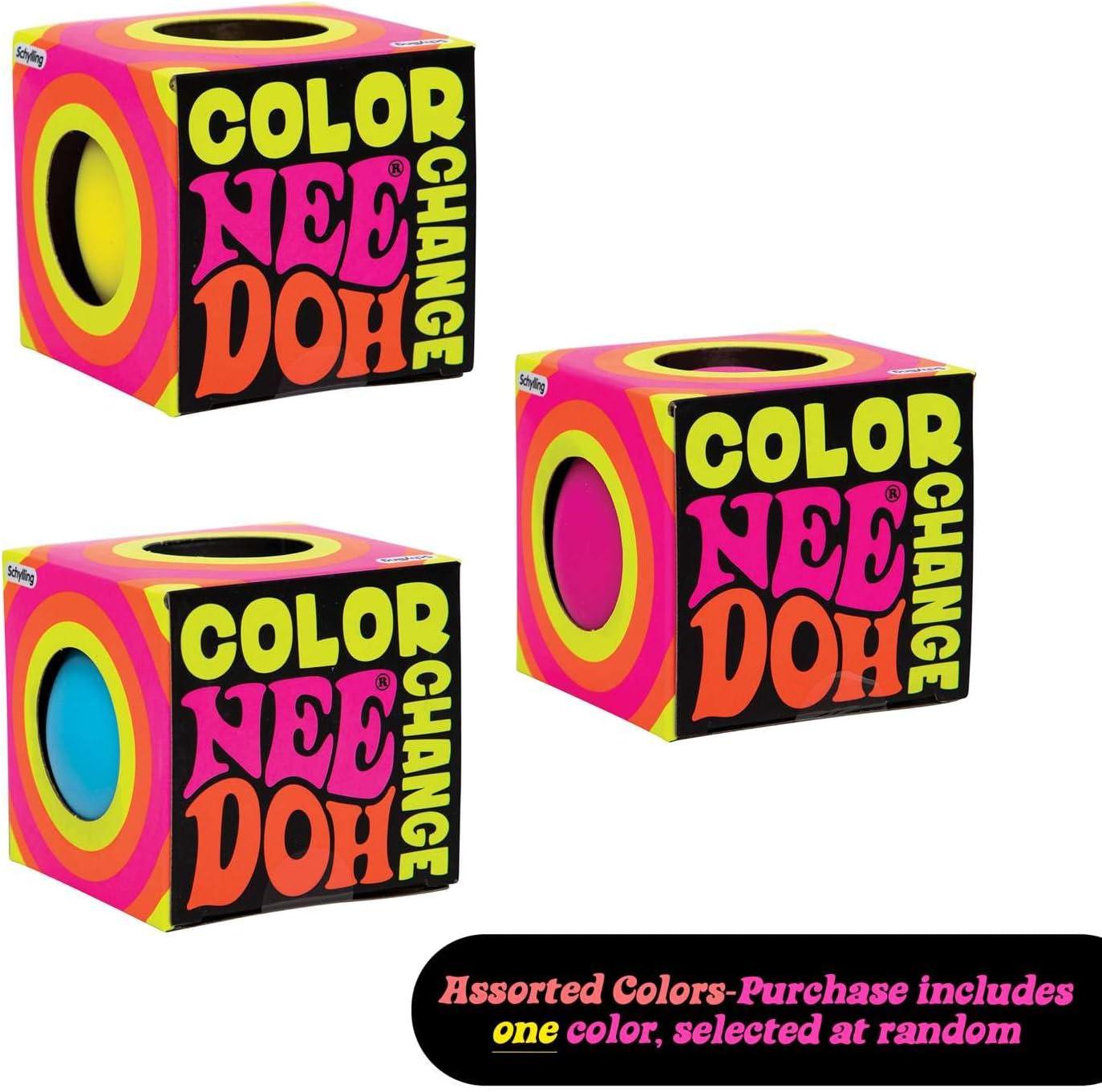 imageSchylling NeeDoh Color Change  Sensory Fidget Toy  Assorted Colors  Ages 3 to Adult Pack of 1