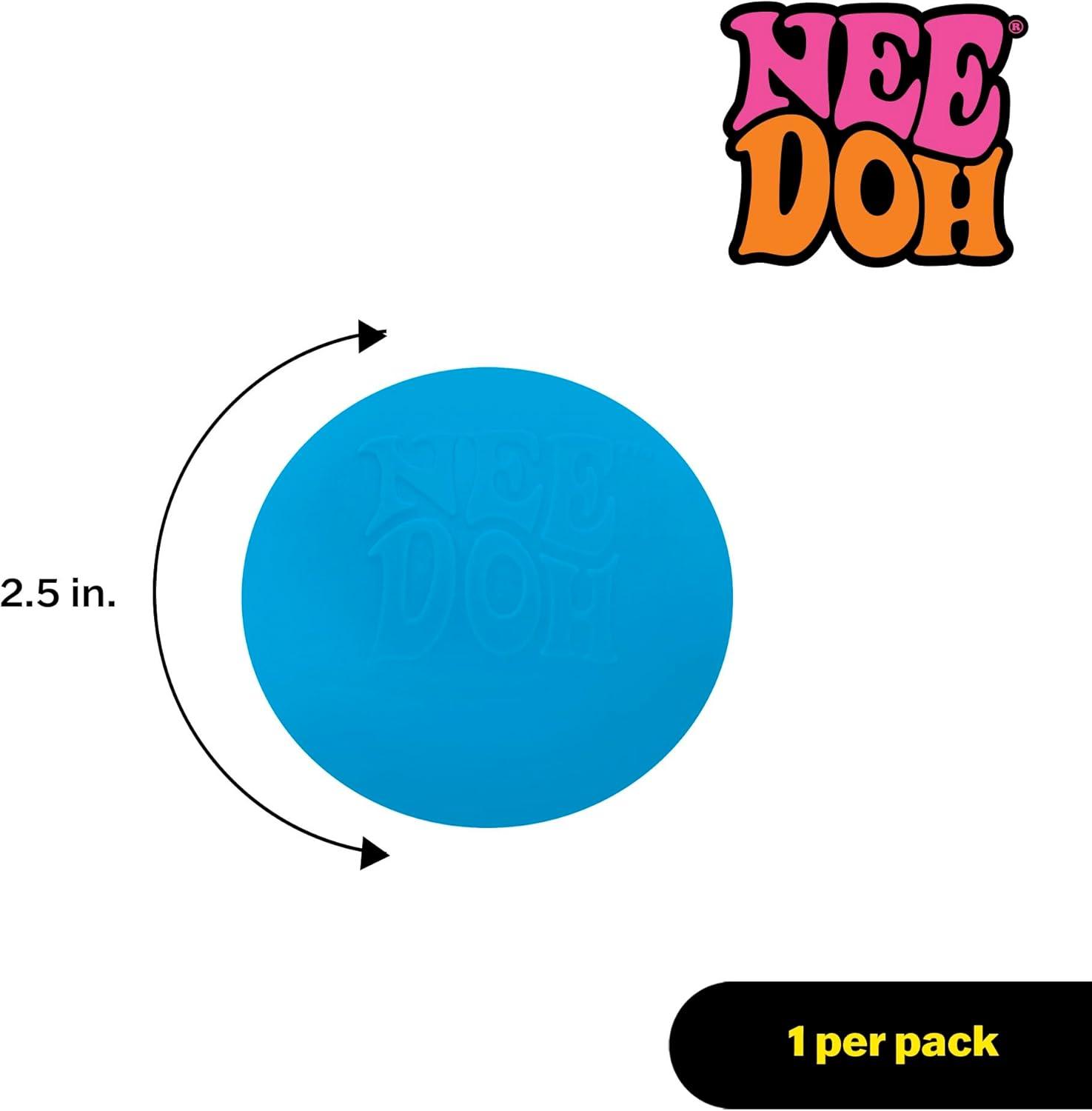 imageSchylling NeeDoh Original Sensory Fidget Toy Assorted Colors Ages 3 to Adult 1 Count Pack of 1Blue