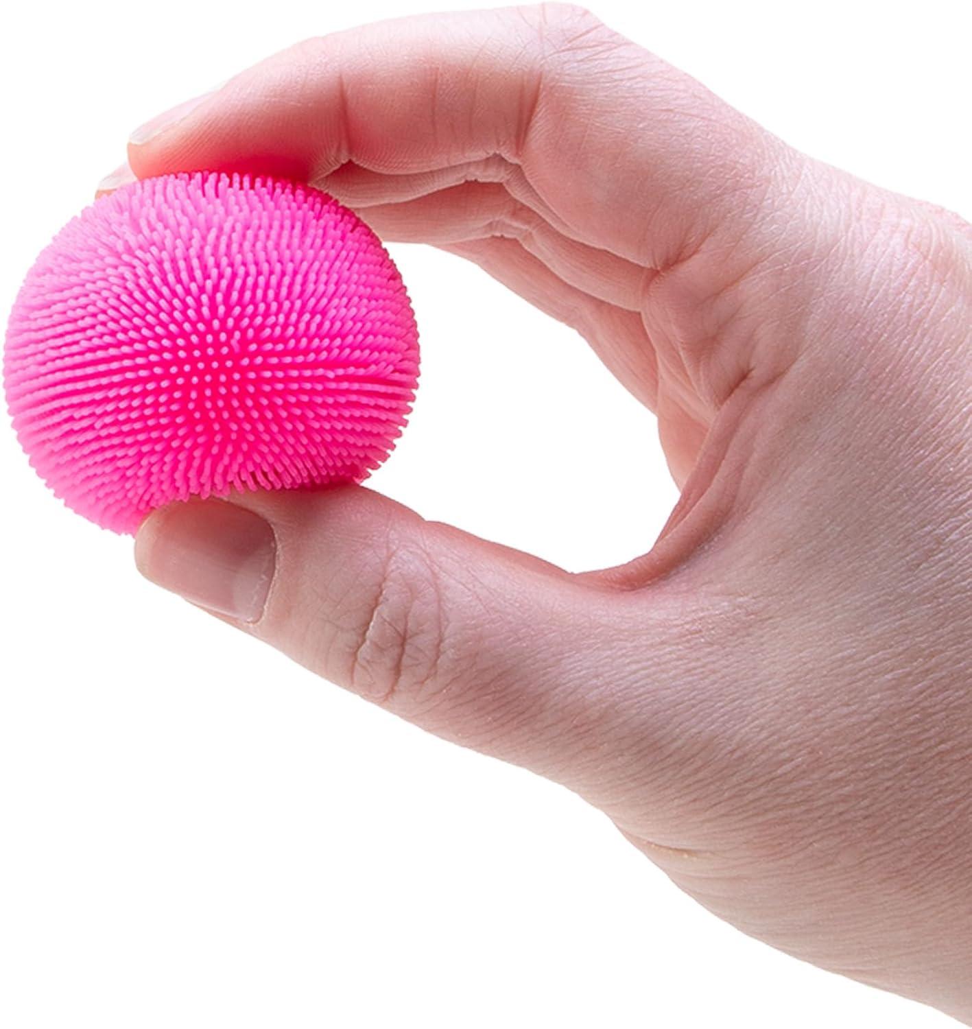 imageSchylling NeeDoh Teenie Needoh Fuzzball 4 Pack Sensory Squeeze Toy 15quot in Diameter Colors May Vary